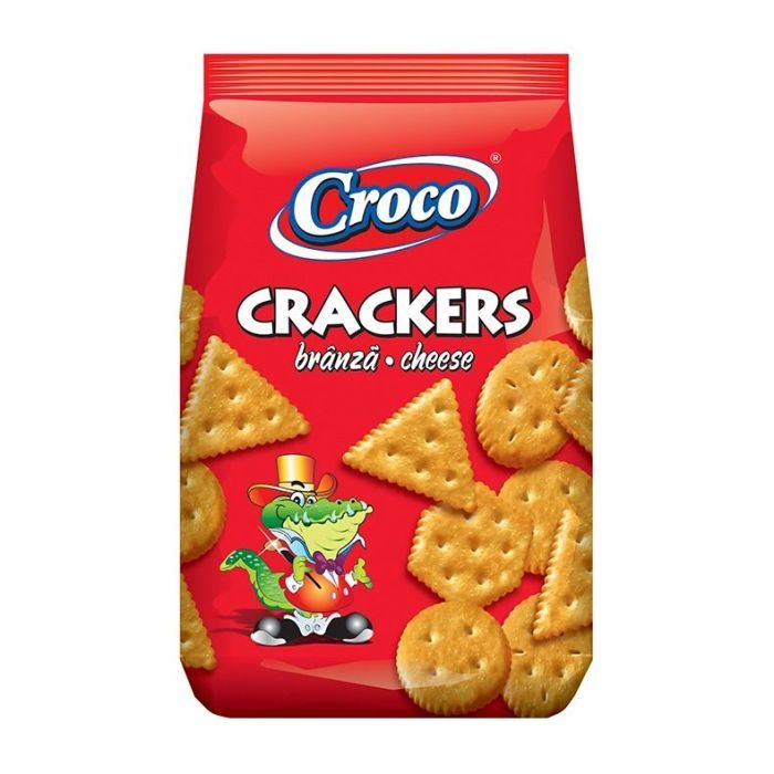 Печенье Croco Crackers с сыром 100 г Фото