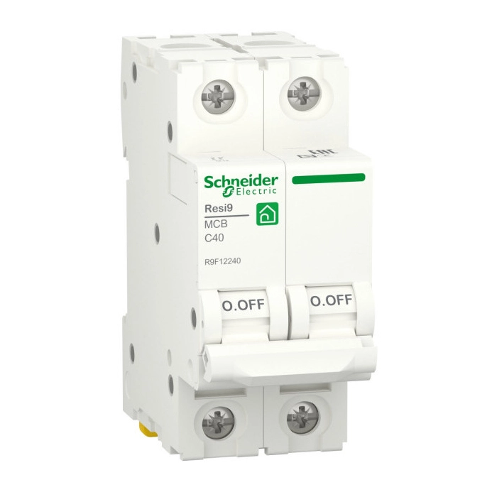 Автоматический выключатель Schneider Electric RESI9 6kA 2P 40A C (R9F12240)