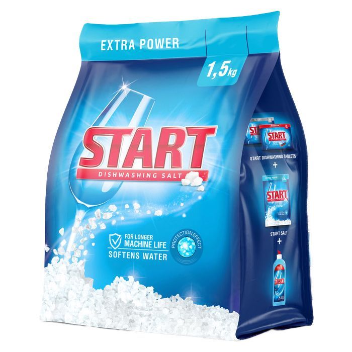 Соль для посудомоечных машин Start 1.5 кг Фото