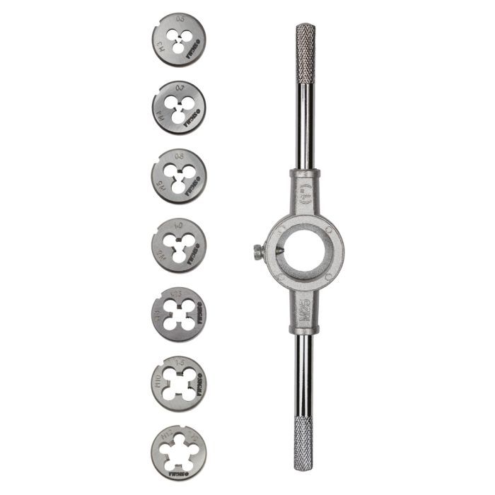 Плашка Sigma 7 шт с держателем Фото