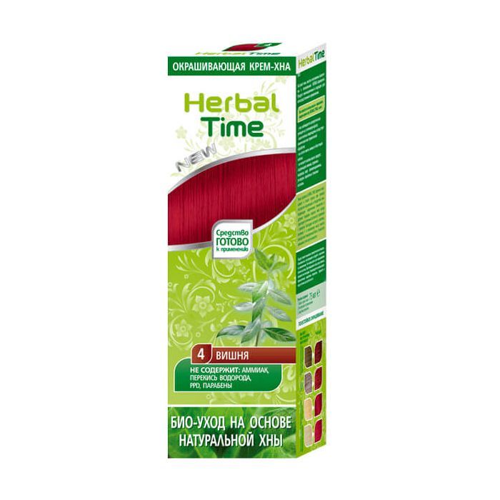 Хна Herbal Time 4 - Вишня 75 мл Фото