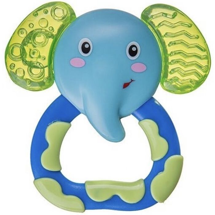 Прорезыватель Akuku Брязкальце Слон Фото