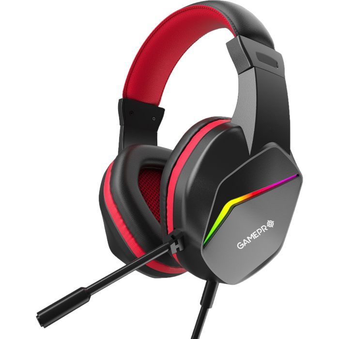 Наушники GamePro HS311 RGB Black/Red Фото