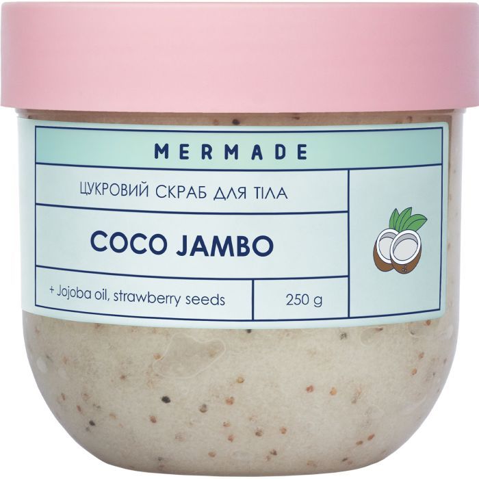 Скраб для тела Mermade Coco Jambo Цукровий 250 г Фото