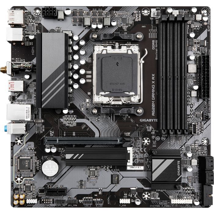 Материнская плата GIGABYTE A620M GAMING X AX Фото