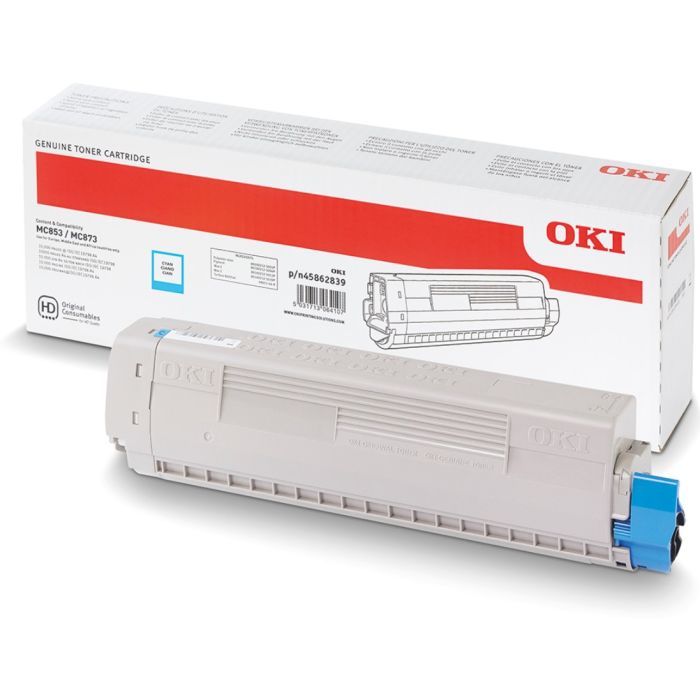 Тонер-картридж OKI MC853/873/883-7.3K C Фото