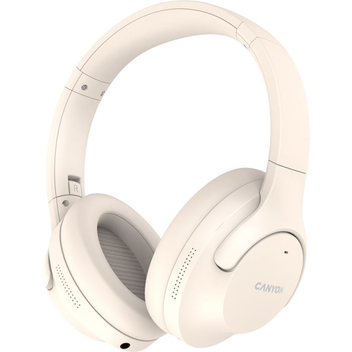 Наушники Canyon OnRiff 10 ANC Bluetooth Beige Фото