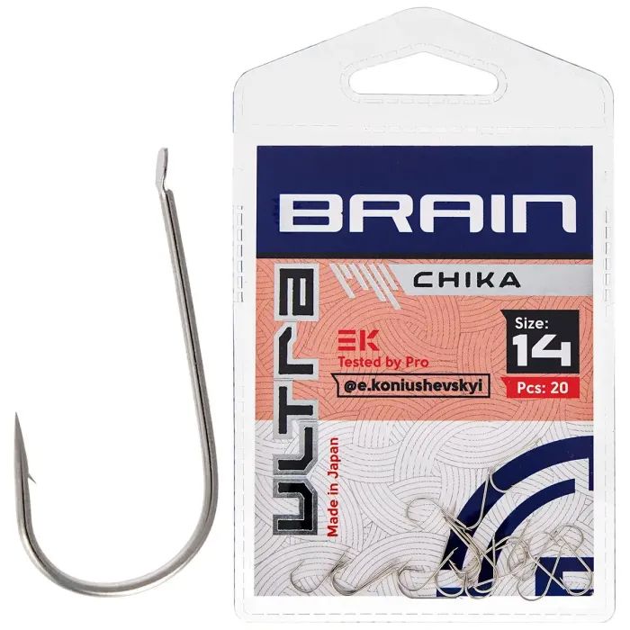 Крючок Brain Ultra Chika 14 (20шт/уп) Фото