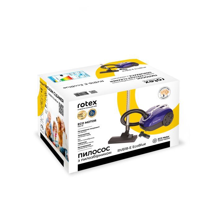 Пылесос Rotex RVB18-E EcoBlue Фото 8