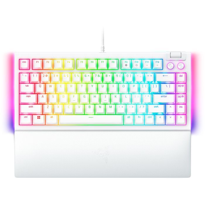 Клавиатура Razer BlackWidow V4 75 USB UA White Фото