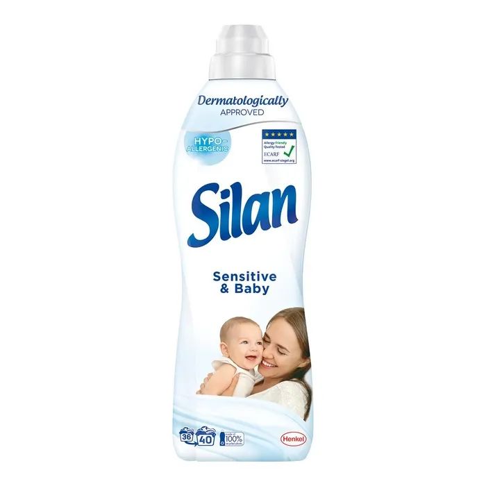 Кондиционер для белья Silan Sensitive & Baby 880 мл Фото