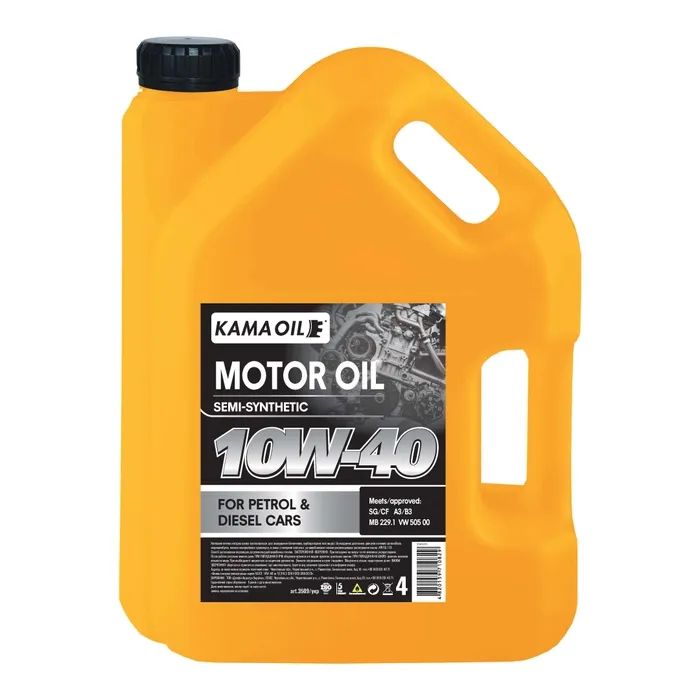 Моторное масло Kama-Oil 10W40 4л Фото