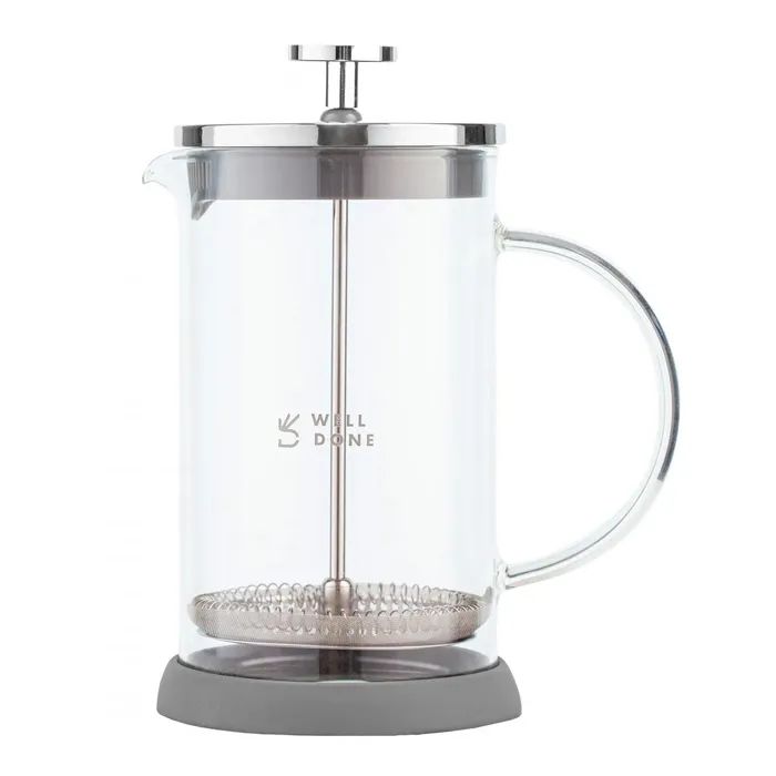 Френч-пресс Well Done на гумовій підставці 800 мл Фото