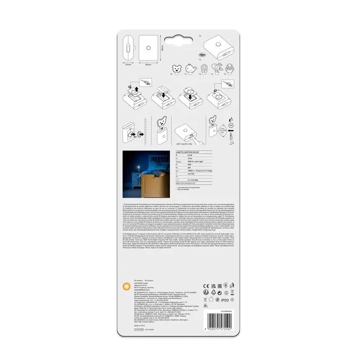 Ночник LEDVANCE NIGHTLUX CARTOON WT 4,5V Фото 3