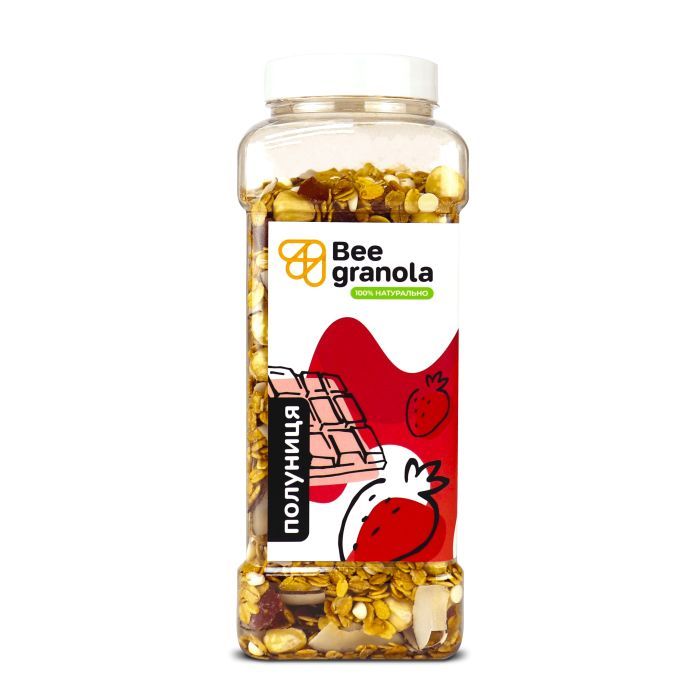 Гранола Bee Granola Клубника 500 г Фото