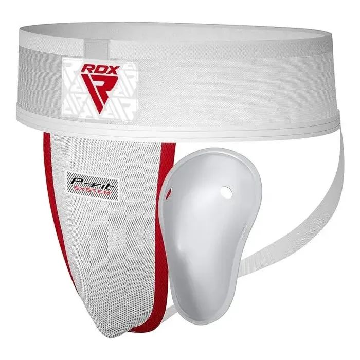 Защита паха RDX H1 Supporter White Plus L Фото