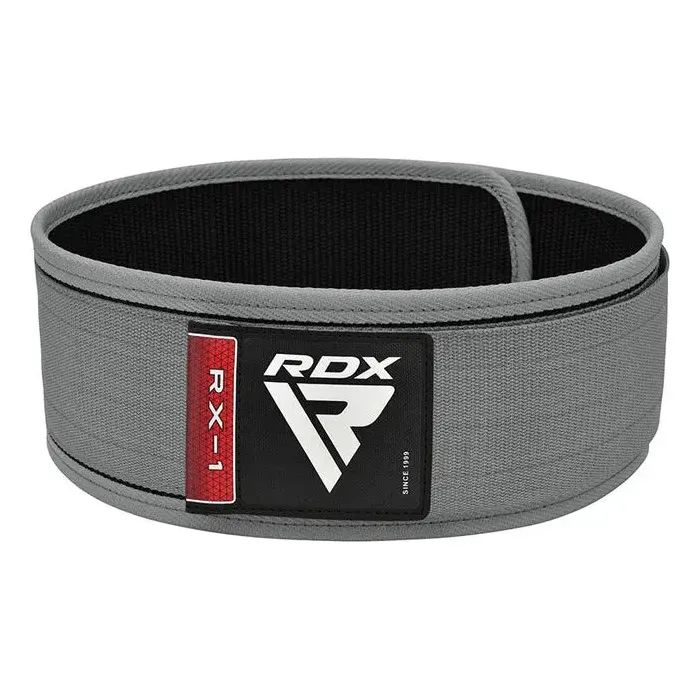 Атлетический пояс RDX RX1 Weight Lifting Belt Grey M Фото