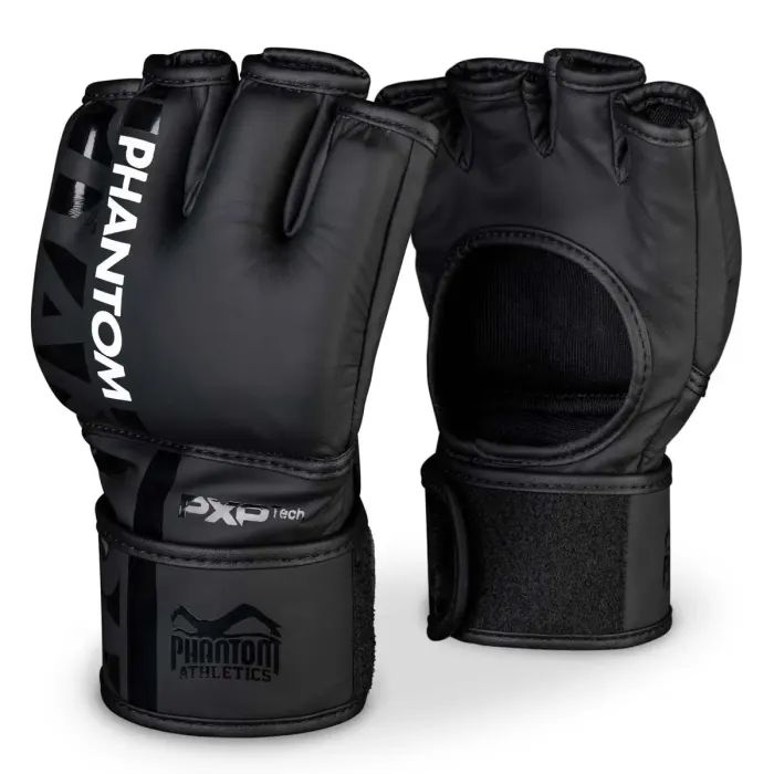 Перчатки для MMA Phantom Apex Black S/M Фото