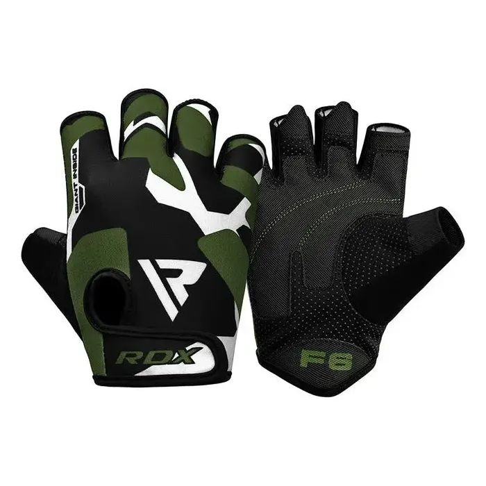 Перчатки для фитнеса RDX F6 Sumblimation Black/Green M Фото