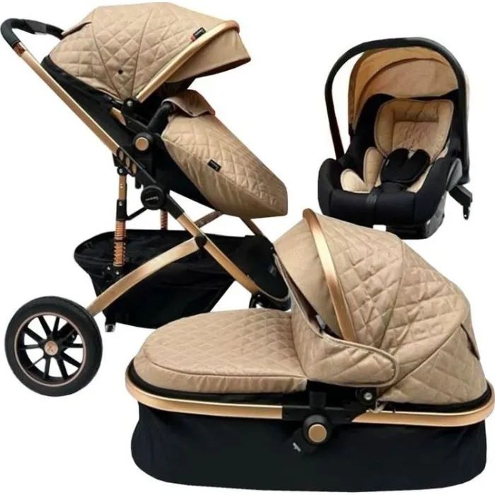 Коляска Maxibaby IQ 3 в 1 - Beige Фото