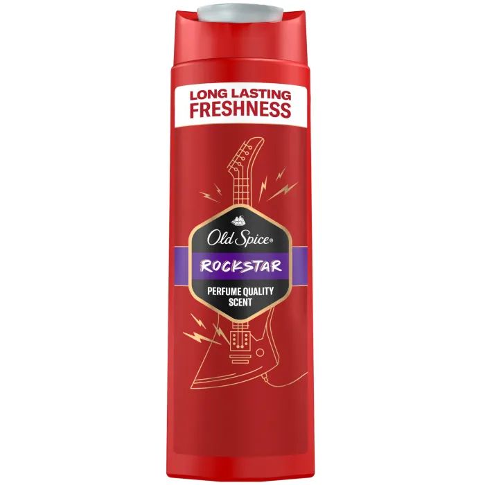 Гель для душа Old Spice 3-в-1 Rockstar 400 мл Фото