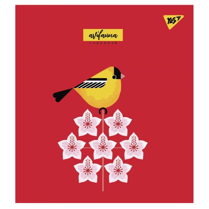 Тетрадь Yes А5 Avifauna 24 листов клетка Фото