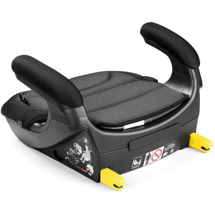 Автокресло Peg-Perego Viaggio Shuttle Crystal Black Чорне з сірим Фото 1