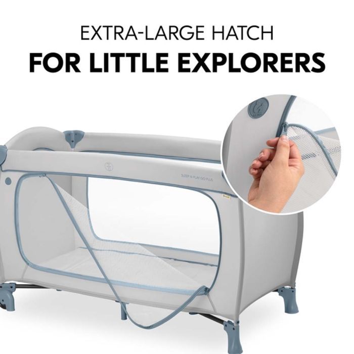 Детский манеж Hauck Sleep N Play Go Plus Dusty Blue Фото 1