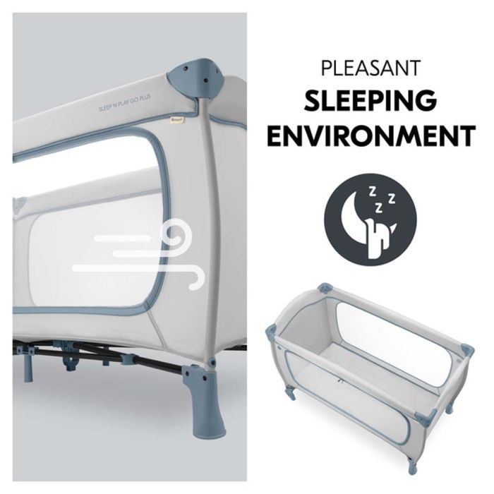 Детский манеж Hauck Sleep N Play Go Plus Dusty Blue Фото 2