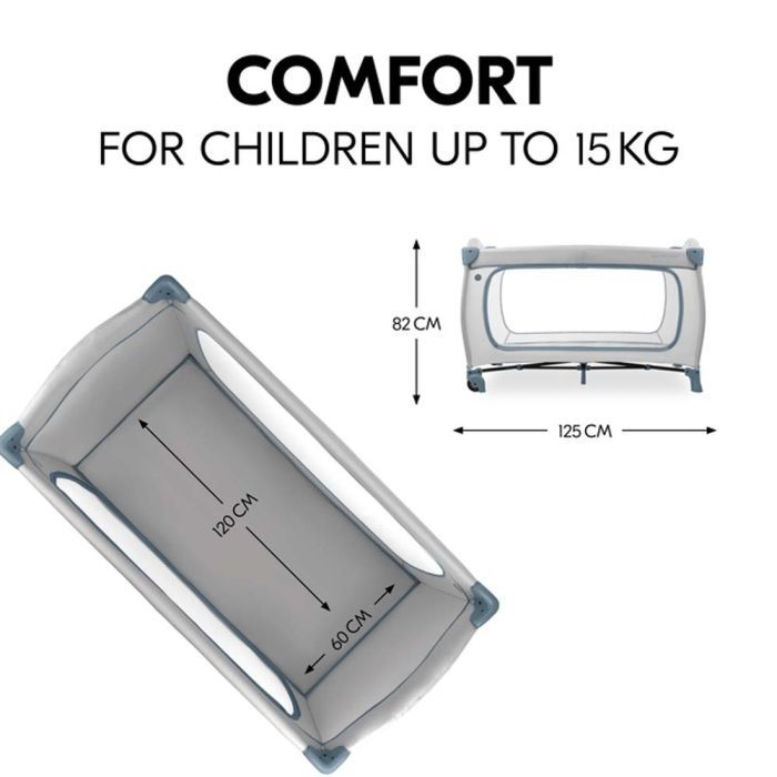 Детский манеж Hauck Sleep N Play Go Plus Dusty Blue Фото 7