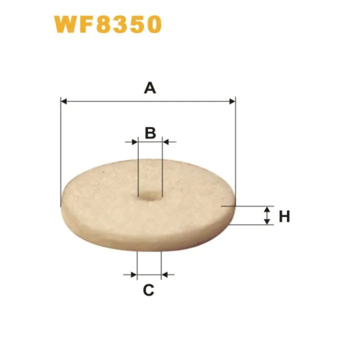 Фильтр топливный Wixfiltron WF8350 Фото