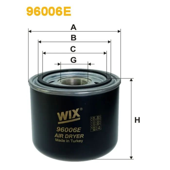 Фильтр топливный Wixfiltron 96006E Фото