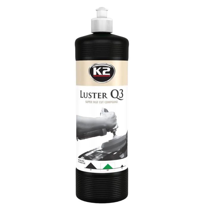 Автополироль K2 Luster Q3 зелений металік 1000г Фото