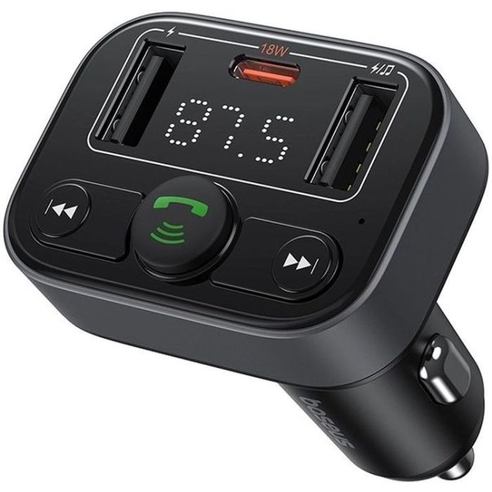 FM модулятор Baseus S-09 Lite Series Black Фото
