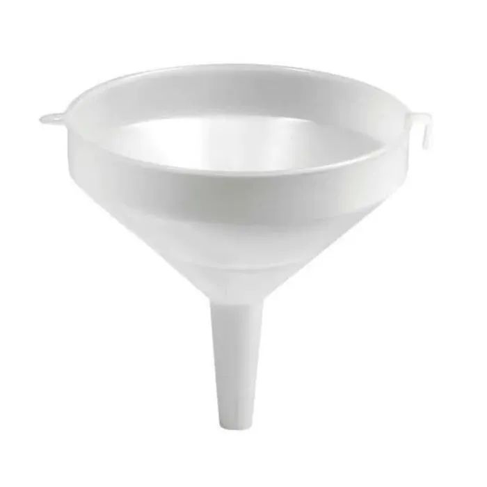 Лейка кухонная Mobil Plastic PP d14 см біла Фото