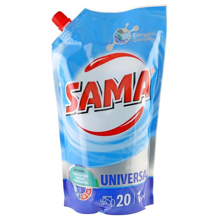 Гель для стирки Sama Universal 1 кг Фото