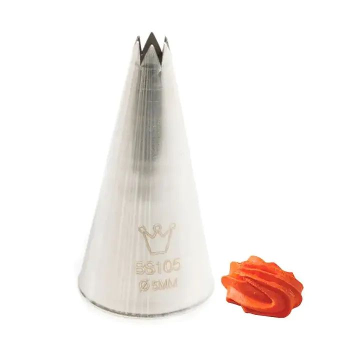 Кондитерская насадка Martellato Open Star 5 мм Фото