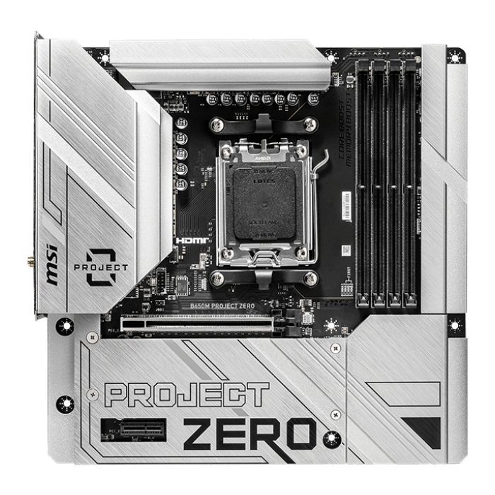 Материнская плата MSI B650M PROJECT ZERO Фото
