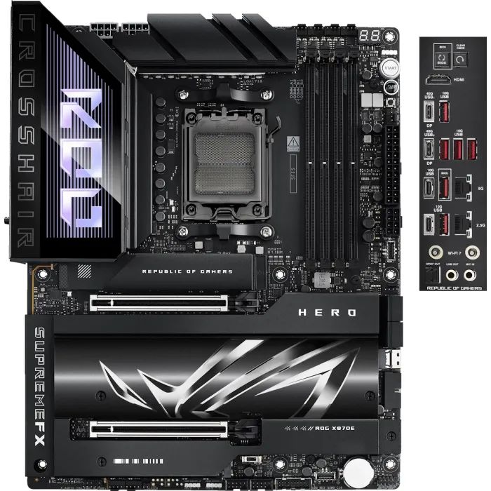 Материнская плата ASUS ROG CROSSHAIR X870E HERO Фото