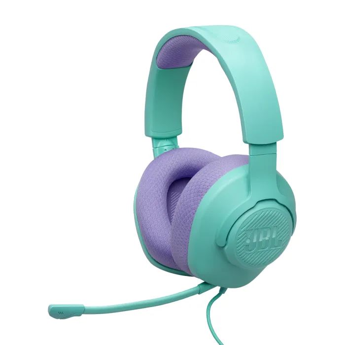 Наушники JBL Quantum 100M2 Cyan Фото