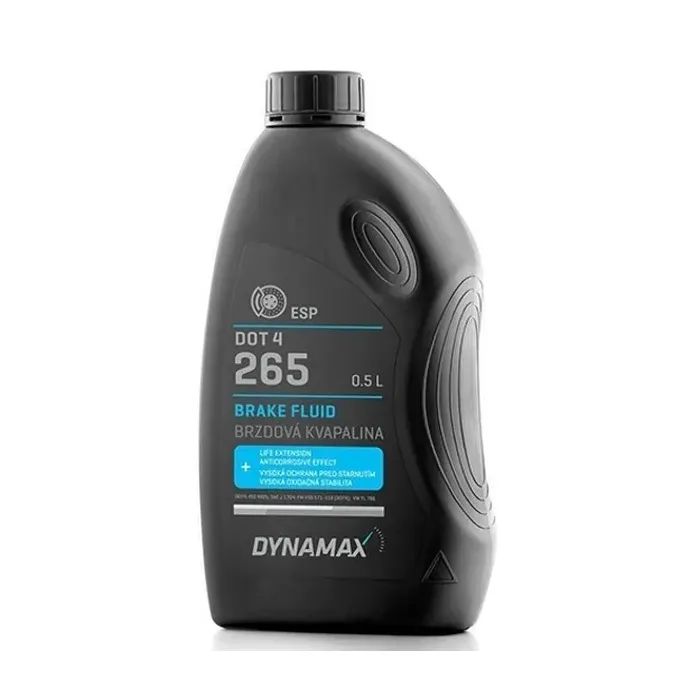 Тормозная жидкость DYNAMAX 265 DOT4 0,5 л Фото
