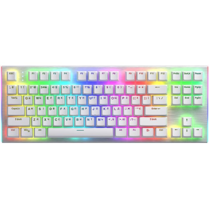 Клавиатура Hator Gravity X TKL Orange USB White Фото