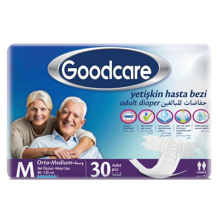 Подгузники для взрослых Goodcare 2 Medium 30 шт Фото
