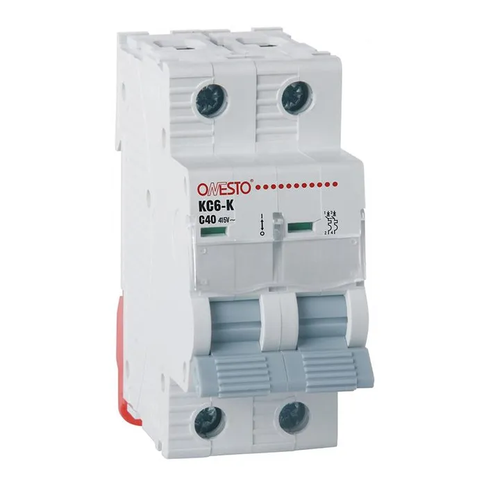 Автоматический выключатель ONESTO 2п С 32А MCB 6kA (KC6-K) Фото