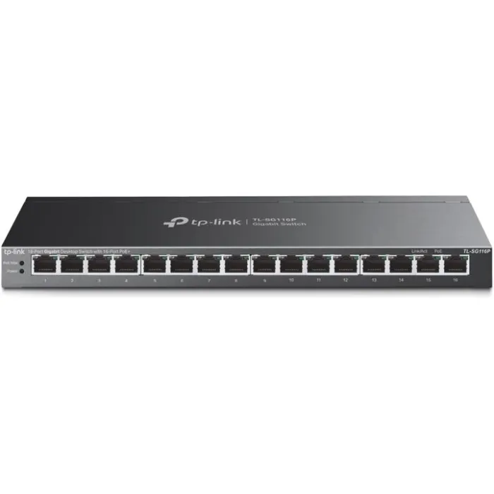 Коммутатор сетевой TP-Link TL-SG116P Фото