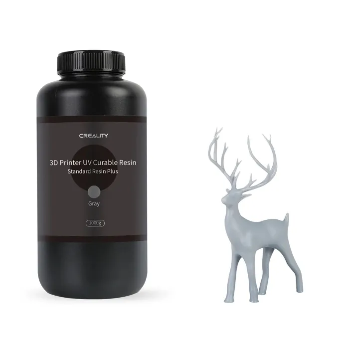 Фотополимерная смола Creality Resin, LCD Standard Plus 1кг, grey Фото