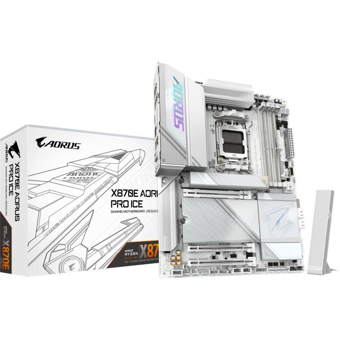 Материнская плата GIGABYTE X870E AORUS PRO ICE Фото