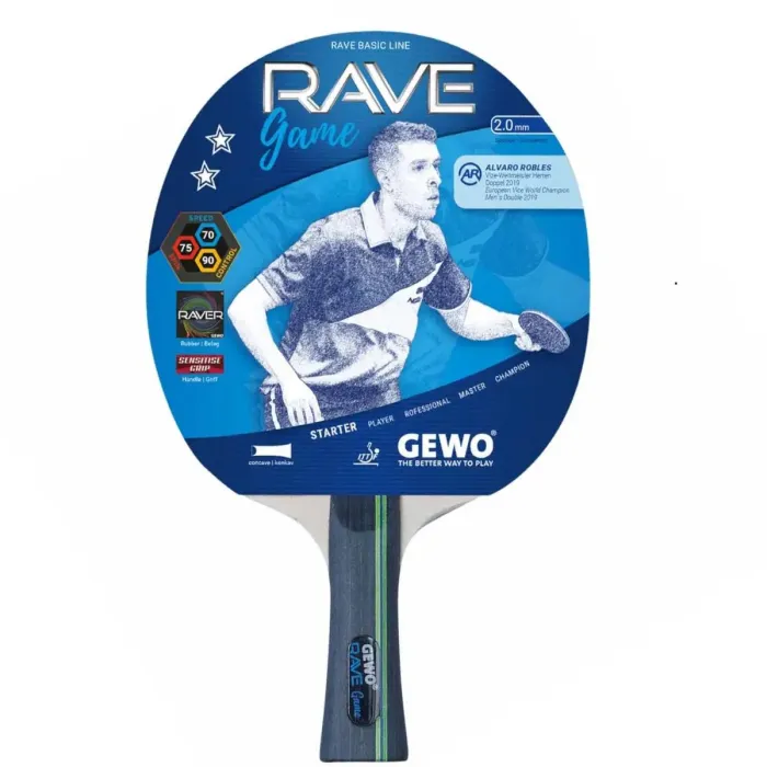 Ракетка для настольного тенниса Gewo Rave Game FL (860200001) Фото
