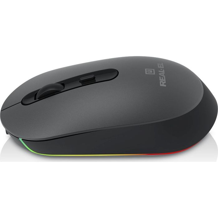 Мышка REAL-EL RM-470W Wireless/Bluetooth Dark Gray Фото 4