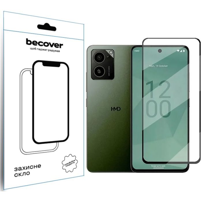 Стекло защитное BeCover HMD Pulse Pro Black Фото